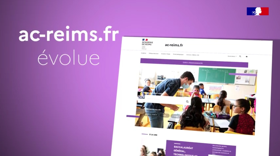 Lacadémie De Reims Dévoile La Nouvelle Version De Son Site Web